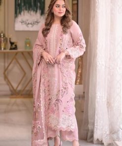 Aneelas IA-45 Luxury Lawn Heavy Embroidered 3 Piece Suit