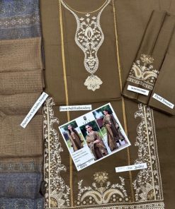 The IZEL IA-17 Luxury Lawn Collection is crafted for women who admire strong embroidery statements blended with modern digital styling. Designed specially for Eid Collection 2026, this 03 piece unstitched lawn suit delivers elegance, comfort, and contemporary charm in one refined outfit.