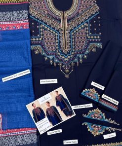 The Zara Shahjahan IA-11 Luxury Lawn Collection is a perfect reflection of classic sophistication blended with modern digital design. Known for timeless elegance and premium detailing, Zara Shahjahan presents this design for women who appreciate graceful embroidery, clean silhouettes, and summer comfort.