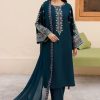 Batik IA-26 luxury lawn heavy embroidered 3 piece suit with Bamber chiffon dupatta