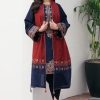 Jazmin IA-55 Luxury Lawn Heavy Embroidered 3 Piece Suit