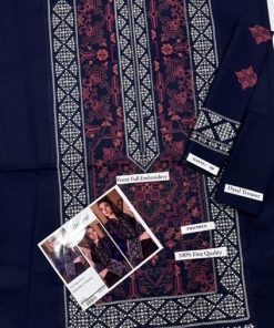 The Bareeze BR-72 2 Piece Embroidered Lawn Suit is a beautiful expression of grace, comfort, and refined embroidery. Designed for women who appreciate classic style with modern simplicity, this suit is perfect for summer days when you want to look elegant without compromising on comfort. Bareeze is known for its premium fabric quality, and BR-72 proudly carries that legacy.