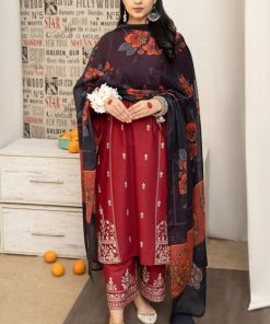URGE IA-44 Luxury Lawn Heavy Embroidered 3 Piece Eid Suit