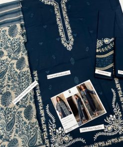 The IZEL IA-39 Luxury Lawn Collection is created for women who love minimal yet elegant embroidery, premium lawn fabric, and modern summer styling. This 3 piece unstitched lawn suit offers a perfect blend of comfort and sophistication, making it an excellent choice for day events, casual festive wear, and graceful summer outings.