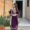 Batik IA-50 Luxury Lawn Heavy Embroidered 3 Piece Suit