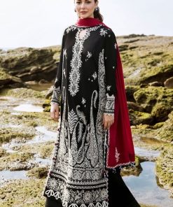 Zaha IA-46 Luxury Lawn Heavy Embroidered 3 Piece Suit