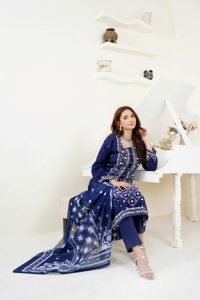 Women 3 Piece Unstitched Lawn Suit 2026 Best Quality Pakistan