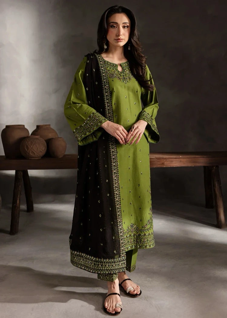 Batik IA-99 luxury airjet lawn heavy embroidered ladies suit
