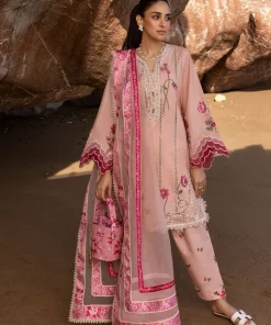 Crimson IA-59 Luxury Lawn Heavy Embroidered 3 Piece Suit