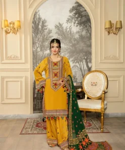 Hussain Rehar IA-82 luxury lawn embroidered ladies suit