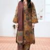 Baroque BR-210 unstitched 3-piece summer lawn suit for women