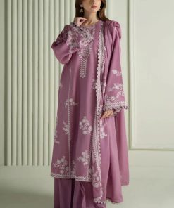 Cross Stitch IA-81 luxury lawn embroidered ladies suit