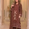 Aneela’s IA-91 luxury lawn 9mm sequence embroidered ladies suit