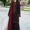 Baroque IA-101 lawn heavy embroidered ladies suit with digital print dupatta