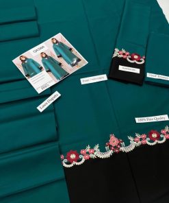 The Qaswa IA-60 Luxury Lawn Collection is designed for women who prefer elegant embroidery, premium lawn fabric, and timeless summer style. This 3 piece unstitched lawn suit offers a perfect balance of comfort and sophistication, making it ideal for daytime wear, casual festive occasions, and refined summer gatherings.