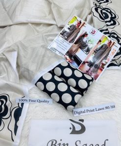 The shirt and trouser are made from fine-quality lawn, known for its breathable texture and lightweight feel. This fabric ensures maximum comfort even during long summer days. The quality guarantee makes this suit a reliable addition to your seasonal wardrobe, suitable for both casual and semi-formal use.