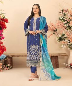 Tawakkal Fabrics IA-89 luxury lawn chikankari embroidered ladies suit
