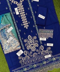 Tawakkal Fabrics IA-89 Luxury Lawn 3 Piece Suit is a premium ladies unstitched lawn suit, designed for women who love heavy chikankari embroidery with a stylish digital printed dupatta. This suit offers elegance, comfort, and a refined designer appearance, making it ideal for summer and festive occasions.