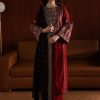 Laam IA-84 luxury lawn embroidered ladies suit with cotton net dupatta