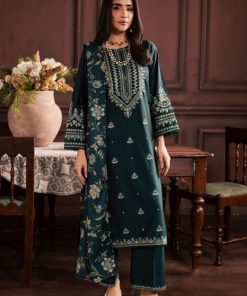 Batik IA-88 luxury lawn heavy embroidered ladies suit