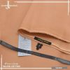 J. Men Salmon Hard Cotton Unstitched Suit with branded packing