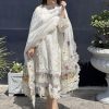 ELAF EF-641 Heavy Schiffli Embroidered Lawn Suit with Organza Dupatta