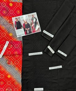 Maria.B IA-100 Luxury Lawn 3 Piece Suit is a beautifully crafted ladies unstitched chikankari lawn suit, designed for women who appreciate traditional embroidery with a modern digital printed dupatta. This outfit blends elegance and comfort, making it perfect for summer wear and semi-formal occasions.