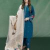 Aisling IA-113 heavy embroidered lawn 3 piece suit with digital dupatta