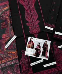 The Faiza Faisal IA-111 Lawn Full Heavy Embroidered 3 Piece Suit is a stunning example of elegance and luxury designed especially for the summer season. This outfit beautifully combines premium lawn fabric, intricate heavy embroidery, and a stylish digital print voil dobby dupatta, making it a perfect choice for women who love graceful eastern fashion.