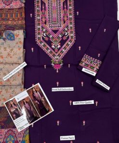 #FaizaFaisal, #LuxuryLawn, #LadiesLawnSuit, #EmbroideredSuit, #DigitalPrintDupatta, #SummerWear, #UnstitchedSuit