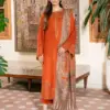 IZEL IA-121 Lawn Embroidered Suit with Digital Voil Dobby Dupatta