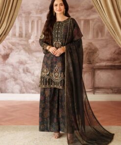 Mohagni MG-692 Digital Printed Lawn Suit with Sequence Embroidery and Chiffon Dupatta