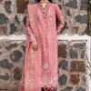 Qalamkar IA-120 Lawn Heavy Embroidered Suit with Bamber Dupatta