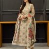 Zainab Chottani ZC-774 premium lawn embroidered suit with chiffon dupatta