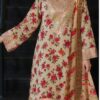 Aneelas AN-781 premium lawn suit with chiffon dupatta