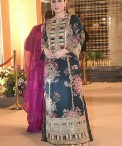 Sabyasachi SY-790 premium lawn suit with chiffon dupatta