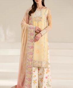 Farasha FR-822 Lawn Unstitched Suit with Chiffon Dupatta and Printed Trouser