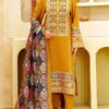 Aneelas IA-131 Lawn Embroidered Suit with Digital Voil Dobby Dupatta