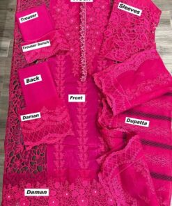 Upgrade your wardrobe with the stunning Maria.B MB-650 Premium Quality 3 Piece Suit, a perfect combination of elegance, comfort, and modern design. This outfit is crafted with premium cotton fabric, enhanced with 3D embroidery, laser cutwork, and intricate detailing that gives it a unique and luxurious look. Ideal for casual gatherings, festive occasions, and semi-formal wear, this suit is designed to make you stand out effortlessly.