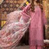 Adan Libas AL-658 Lawn Suit Chikankari Embroidery Silk Dupatta