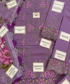 The front features an alternate fully heavy embroidered design, giving it a rich and eye-catching appearance. The detailed patterns reflect premium craftsmanship.