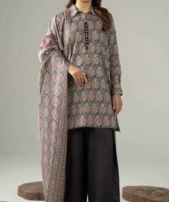 Nishat NT 215 digital printed lawn suit 3 piece for women with dupatta