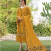 Zarqash ZR-665 Cotton Chikankari Suit Chiffon Embroidered Dupatta