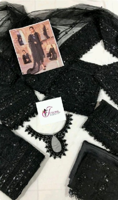 The Mushq MQ-723 Wedding Edition 3 Piece Suit is a stunning masterpiece designed for women who want a luxurious and heavily embellished outfit for weddings and special occasions. This outfit showcases premium net fabric, intricate adda work, and heavy embroidery, making it a perfect choice for bridal events, receptions, and festive celebrations.