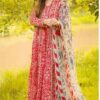Aneelas AN-738 printed lawn suit with embroidered laces and chiffon dupatta