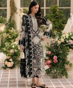 Bin Ilays BL-701 Chikankari Lawn Suit with Heavy Embroidery and Chiffon Dupatta