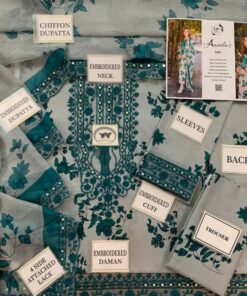 The Aneelas AN-700 Premium Lawn Suit is designed for women who love simple elegance with detailed finishing. Made with high-quality lawn fabric, paired with a premium dupatta and printed trouser, this 3-piece suit offers a perfect balance of comfort and style.