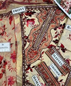 The Aneelas AN-720 Lawn & Chiffon 3 Piece Suit is a perfect blend of vibrant prints and subtle embroidery, designed for women who love lightweight yet stylish outfits. This suit offers a refreshing summer look with its printed lawn fabric, chiffon dupatta, and delicate 9mm sequence work.