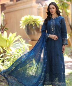 Noor By Sadia NS-686 Printed Lawn Suit with Digital Chiffon Dupatta