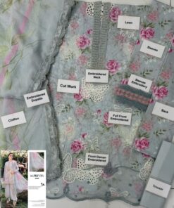 The Maria B MB-699 Printed Lawn Suit is a stylish and comfortable choice for women who prefer minimal designs with a modern touch. Made with premium lawn fabric and paired with a lightweight chiffon dupatta, this 3-piece suit is perfect for summer wear.